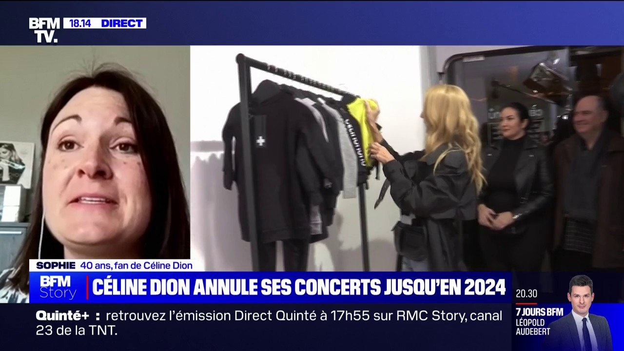 Annulation de la tournée de Céline Dion: "On s'...