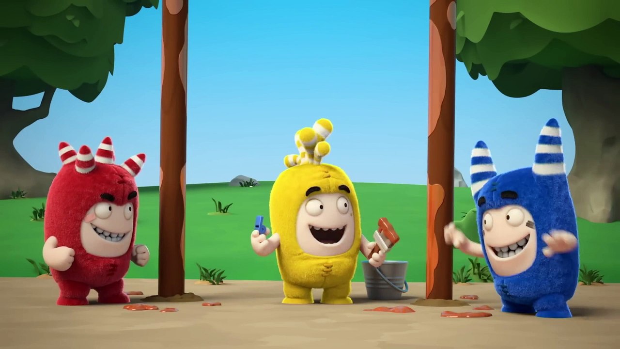 Thor_s Hammer Mjolnir  _ ODDBODS _ Moonbug Art for Kids Hub --️(1080P_HD)