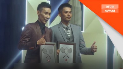 Hall of Fame: Chong Wei, Lin Dan terima penghormatan tertinggi BWF