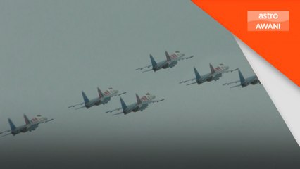 LIMA'23: Russian Knights tekad beri aksi aerobatik terbaik