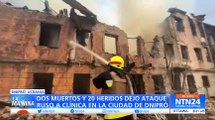 Bombardeo perpetrado por tropas rusas contra un hospital en Ucrania deja dos muertos y veinte heridos