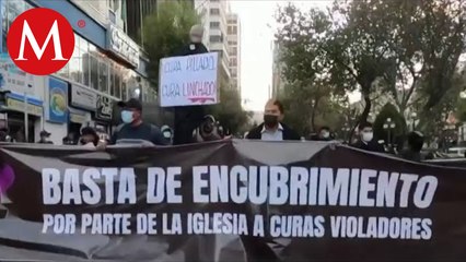 En Bolivia, protestan contra la iglesia por casos de abuso sexual