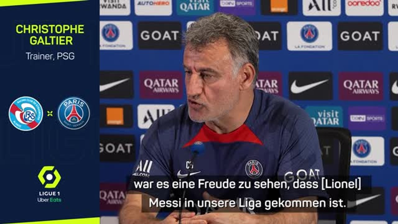 Galtier über Messi-Kritik: "Leo war fehlerlos"