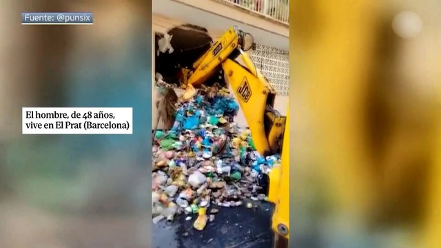 Estaba entre la basura : Rescataron a un hombre con obesidad, que pesa 250 kilos