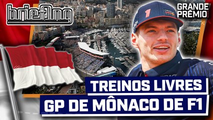TREINOS F1 2023 EM MÔNACO HOJE: VERSTAPPEN 1º, SAINZ NO MURO | Briefing