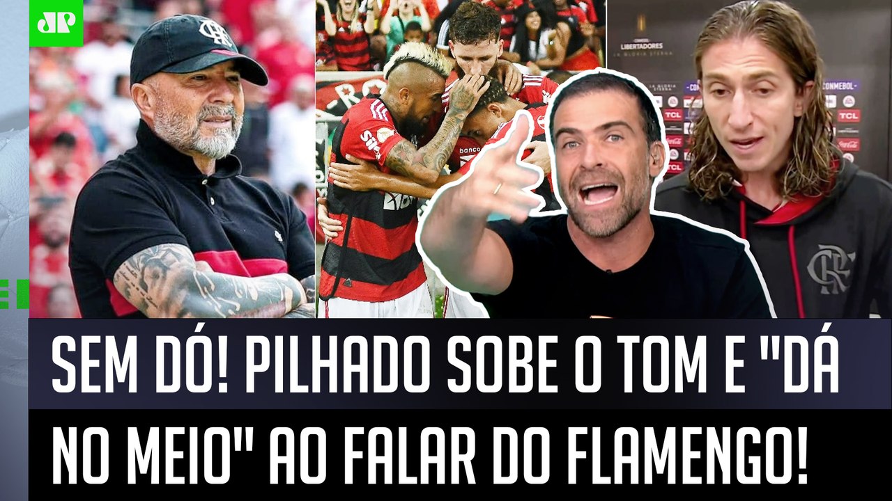 DESABAFO FORTÍSSIMO! "É UMA VERGONHA! TÁ NA CARA que o Flamengo..." Pilhado DÁ NO MEIO!