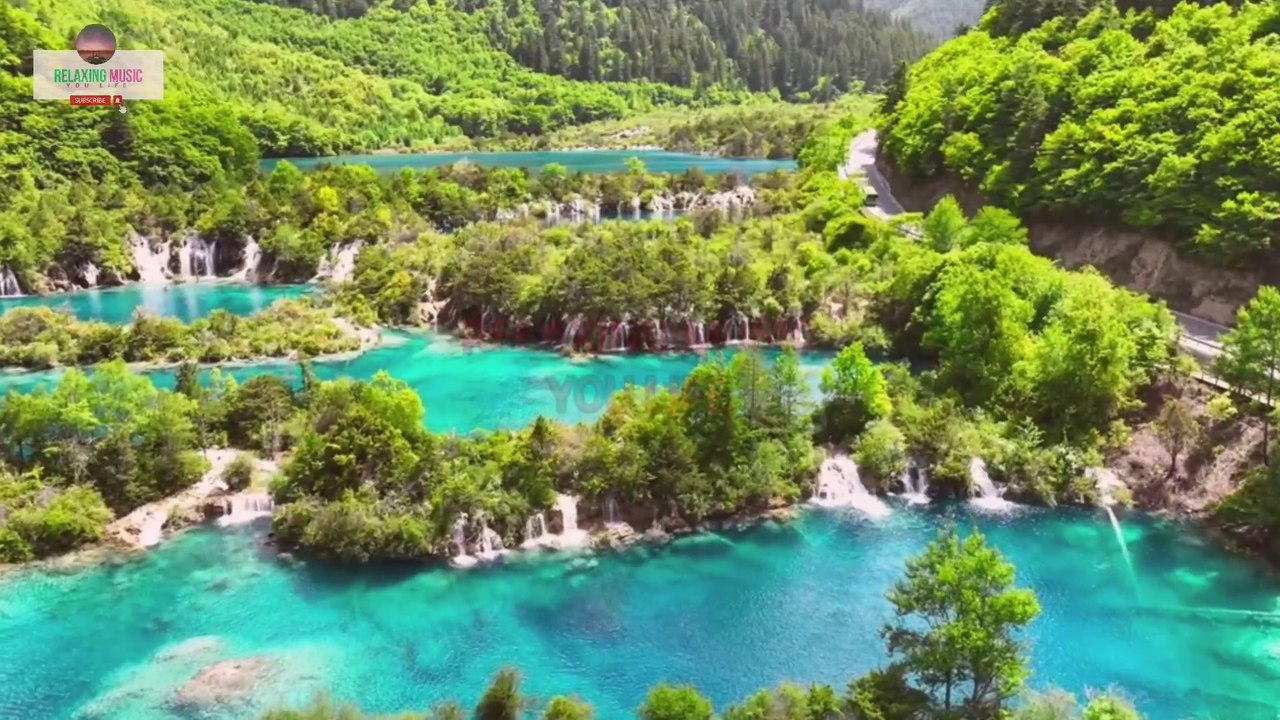 The Amazing Tourist place With Relaxation Music Animals | 4k nature video And Mind Relax sounds..