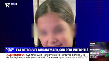 Eya retrouvée au Danemark et son père interpellé