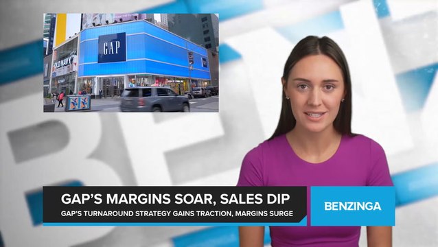 Gap's Margins Soar, Sales Dip