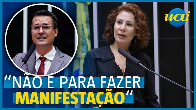 Zambelli pede para apoiadores não irem a ato pró-Dallagnol