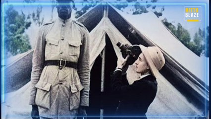 The Ethiopian Towering Giant Executed By Italian Troops In 1936.