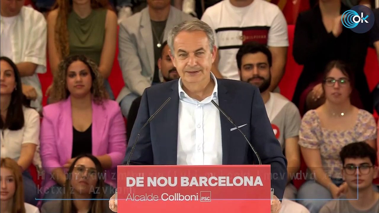 Zapatero sobre Feijóo: «Anda en busca de un ovni» para culpar a Sánchez