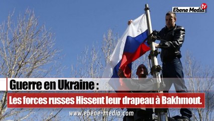 La Ville stratégique de Bakhmout  sous la direction des forces russes.