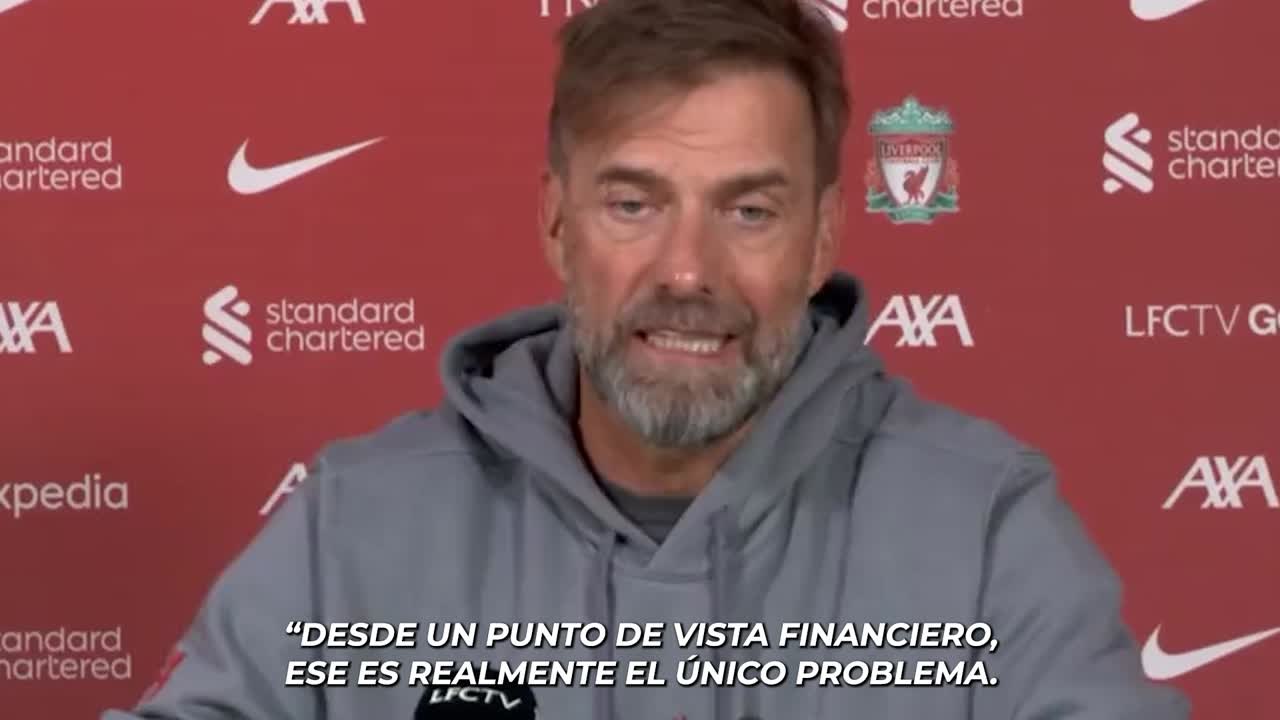 El Liverpool fuera de Champions el año que viene y sale Klopp con esta reflexión: va a causar de todo
