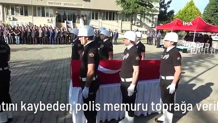 Kazada hayatını kaybeden polis memuru toprağa verilmek üzere Sivas'a uğurlandı