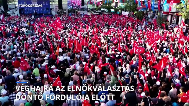 Véghajrá az elnökválasztás döntő fordulója előtt Törökországban