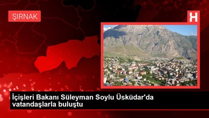 İçişleri Bakanı Süleyman Soylu Üsküdar'da vatandaşlarla buluştu