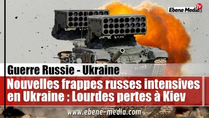 "Non-Stop" : L'armée russe lance plusieurs frappes intensives contre les ukrainiens