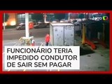 Motorista de caminhão atropela e mata frentista ao fugir de posto sem pagar em SP