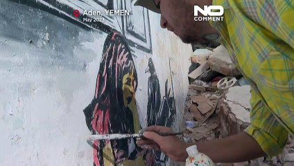 WATCH: Yemeni street artist finds voice in aftermath of violence