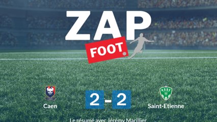 Ligue 2 : l'ASSE gâche tout et concède le nul à Caen (2-2) lors de la 37e journée