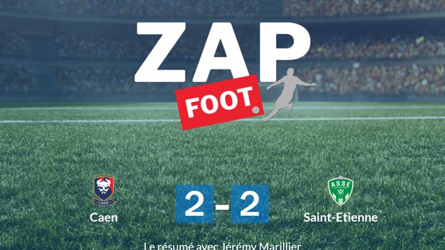 Ligue 2 : l'ASSE gâche tout et concède le nul à Caen (2-2) lors de la 37e journée