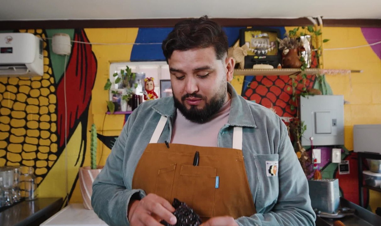 James Beard Award Winner Edgar Rico Shares his Salsa Macha Recipe