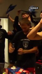 La folie dans le vestiaire de Concarneau après sa montée en Ligue 2