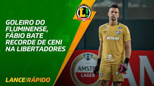 Fábio bate recorde e se torna o atleta brasileiro com mais atuações em edições de Libertadores