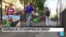 Informe desde París: activistas ambientales furiosos por política ambiental de TotalEnergies
