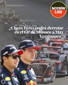 ¿Checo Pérez podrá derrotar en el GP de Mónaco a Max Verstappen?