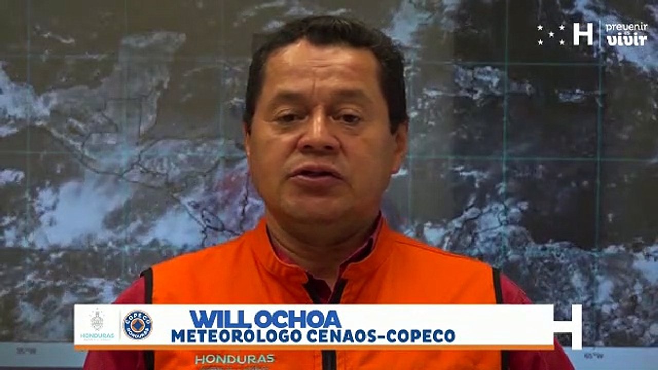 Pronostican lluvias para este sábado en estas regiones de Honduras