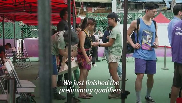 Hong Kong's bun scramblers return for festival after pandemic hiatus