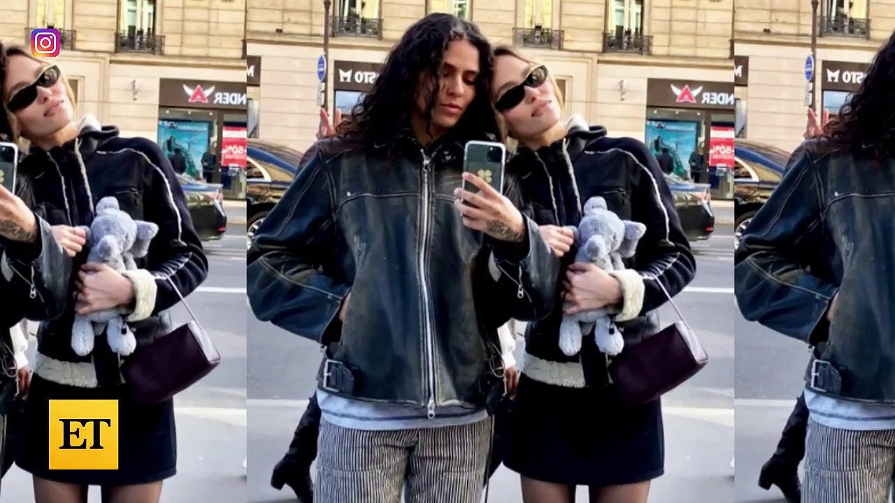 Lily-Rose Depp KISSES Rapper 070 Shake