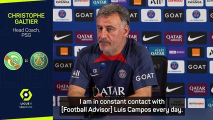 Galtier not discussing future with PSG hierarchy