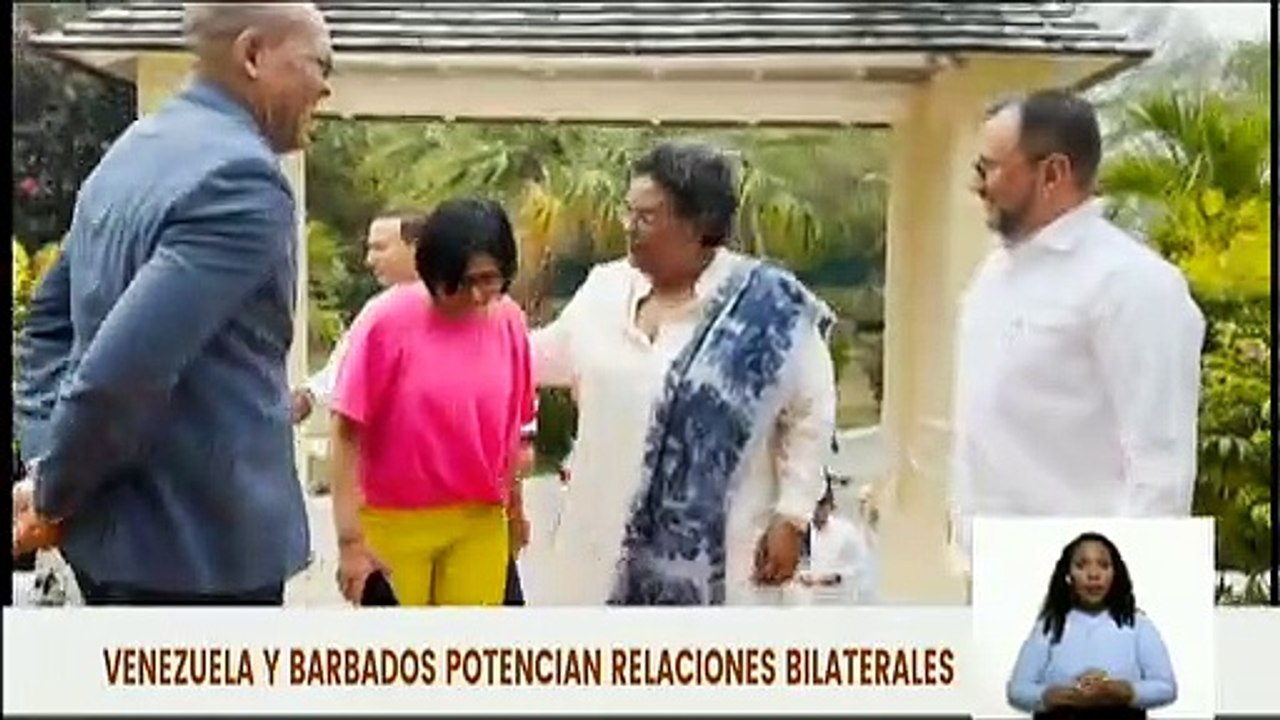 Venezuela y Barbados fortalecen relaciones bilaterales