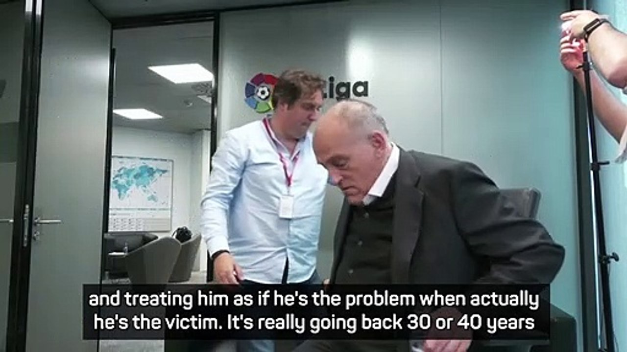 Tebas making Vinicius racism issue worse says anti-racism campaigner