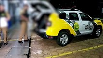 Homem é detido em Corbélia com maconha em carro de aplicativo que saiu de Cascavel