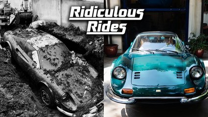 My Ferrari Dino Was Found Buried In A Garden| Ridiculous Rides