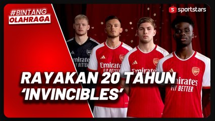 Rayakan 20 Tahun ‘Invincibles’ , Arsenal Pamer Jersey Terbaru untuk Musim 2023/2024