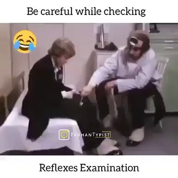 Be careful while checking funny video