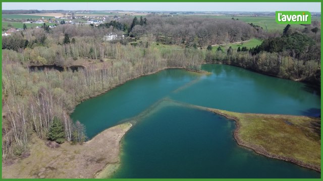 Le Brabant Wallon vu du ciel : La réserve naturelle de Gentissart