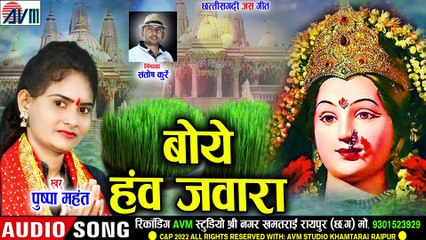 पुष्पा महंत _ Pushpa Mahant _ Cg Jas Geet _ Boye Haw Jawara _ New Chhattisgarhi Navratri Bhakti
