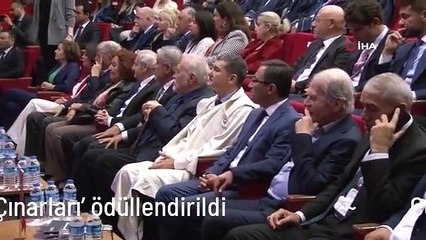 Cumhuriyetin 100. yılında 'Cumhuriyet Çınarları' ödüllendirildi