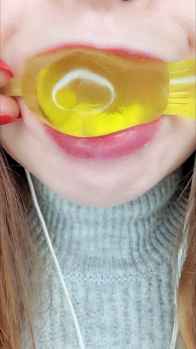 ASMR TRYING DIFFERENT JELLY FRUITS WAS A BIT OF A DISASTER MUKBANG EATING SOUNDS