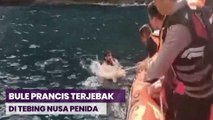 Berenang Kejar Penyu, Bule Prancis Terjebak 4 Jam di Tebing Nusa Penida
