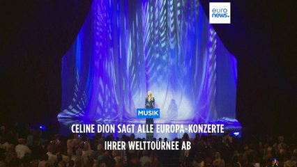 "Es tut mir so leid": Céline Dion sagt alle Europa-Konzerte ab