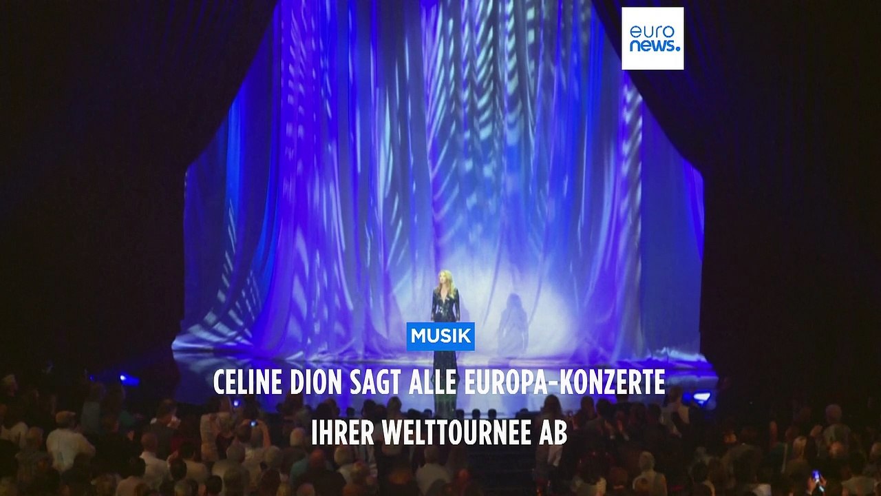 'Es tut mir so leid': Céline Dion sagt alle Europa-Konzerte ab