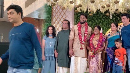 ഹരീഷ് പേരടിയുടെ മകന്റെ വിവാഹത്തിന് ഓടിയെത്തി മൗനരാഗം ഫെയിം കാർത്തിക്