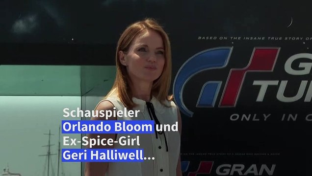 Cannes: Orlando Bloom und Geri Halliwell präsentieren Gran Turismo